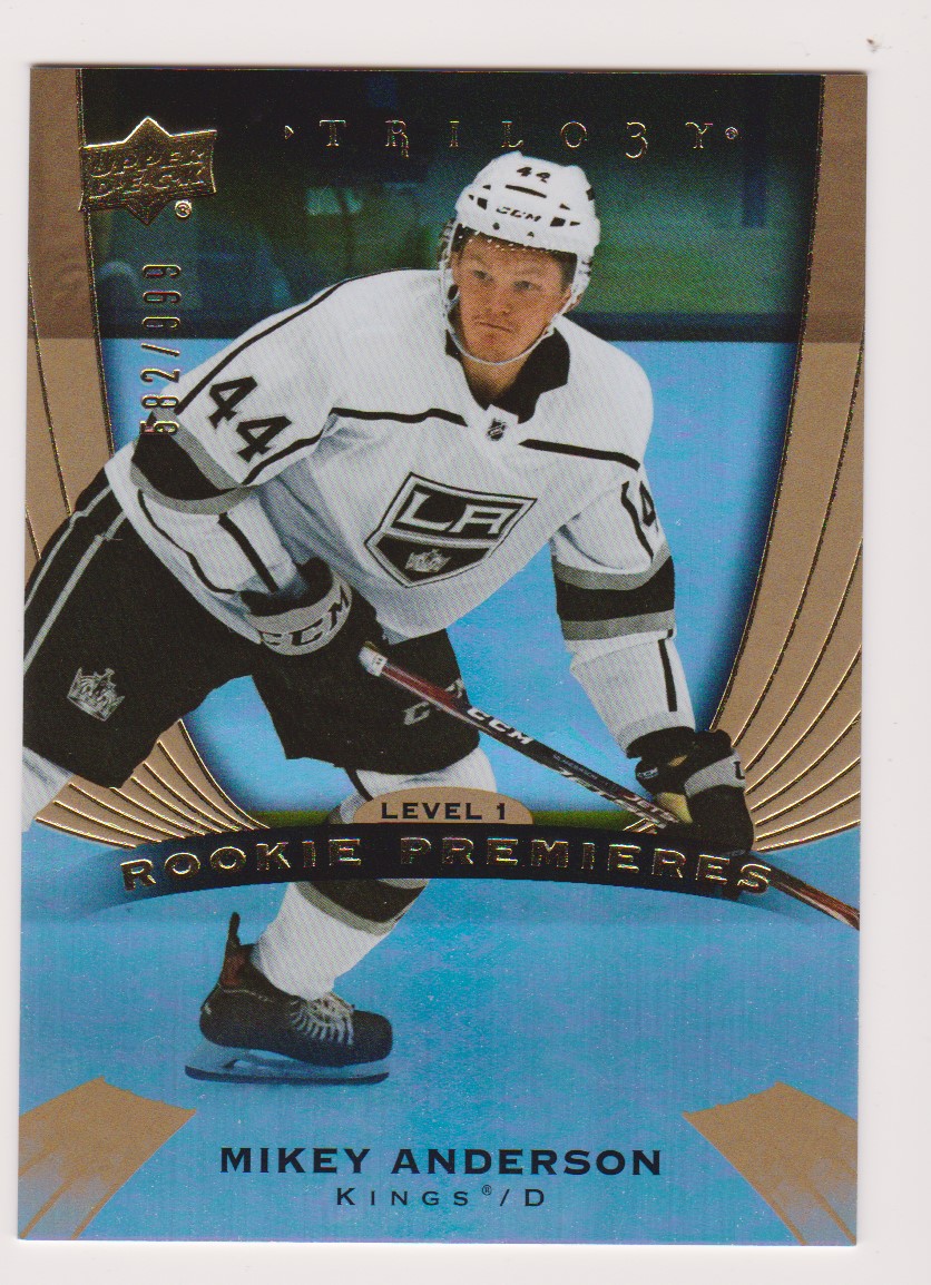 (image for) 2020-21 Upper Deck Trilogy #68 Mikey Anderson 582/999 RC